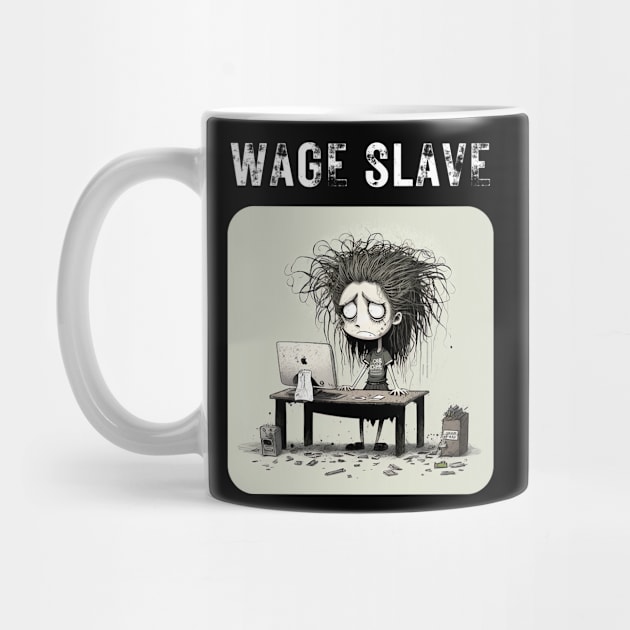 Wage Slave - And so can you! v4 (no poem) by AI-datamancer